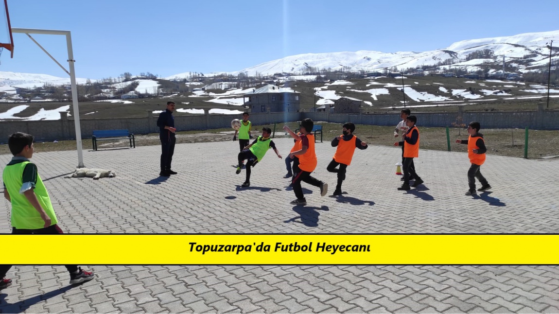 Topuzarpa'da Futbol Heyecanı
